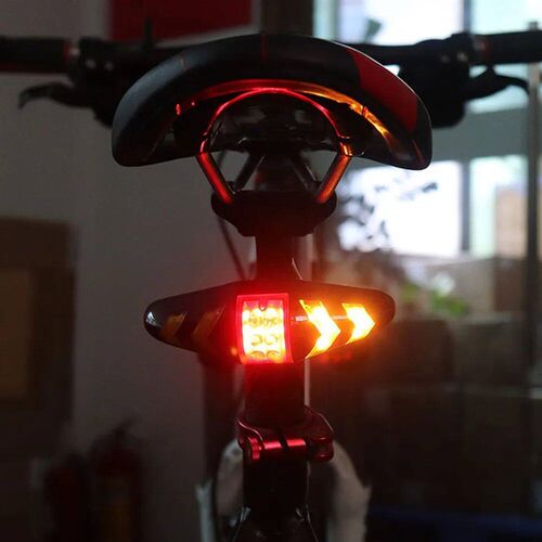 Bike Rear Lamp Smart Bike Wireless Remote Turn Signal Lights
