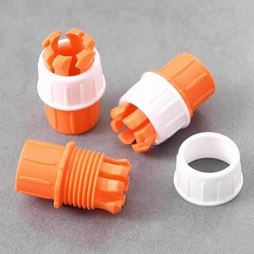 Water faucet compression fitting, hose connector, 4/6 inch P