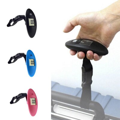 1Pc 40kg/100g LCD Digital Electronic Luggage Scale Portable