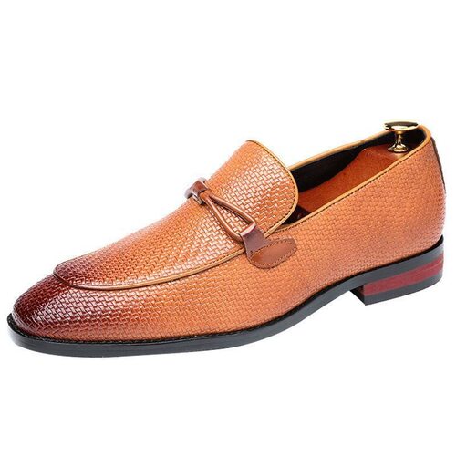 Newmen fashion casual business PU Leather shoes large