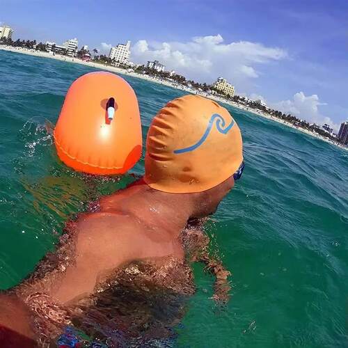 Outdoor Safety Swimming Buoy Multifunction Swim Float Bag Wi