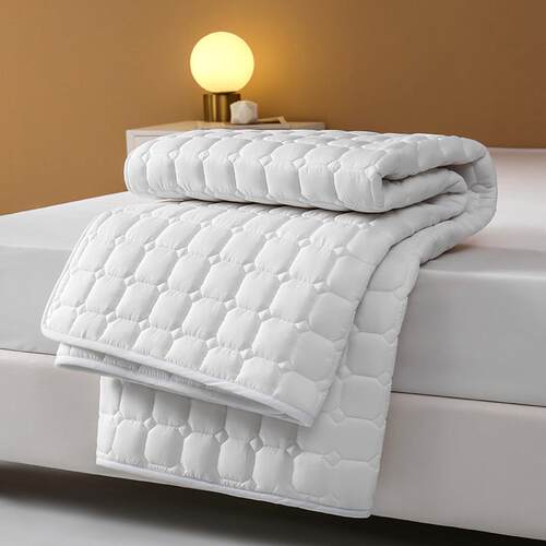 hotel soft mattress topper protector fitted sheet bed cover