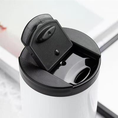 400/500ML Insulated Coffee Mug Cup Travel Stainless Steel Fl