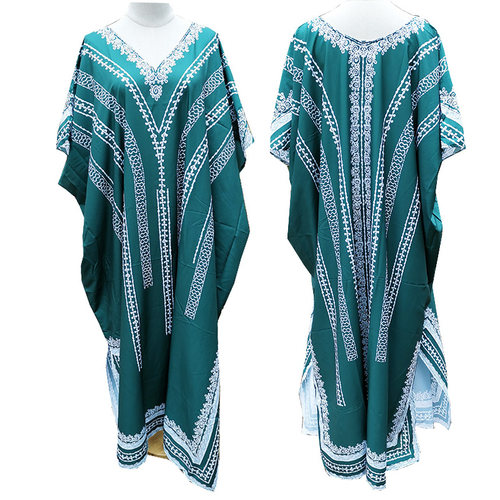 Black Beach Cover up Plus size Robe Kaftans Sarong Bathing S