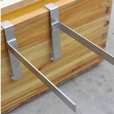 2pcs Stainless Steel Beehive Frame Holder Adjustable