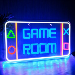 Led Dimmable Bedroom Signs for Neon Room Game Lights