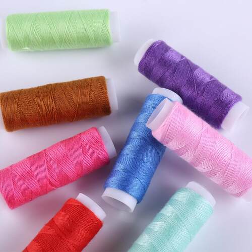 100 colors sewing thread 402 color needle and thread set
