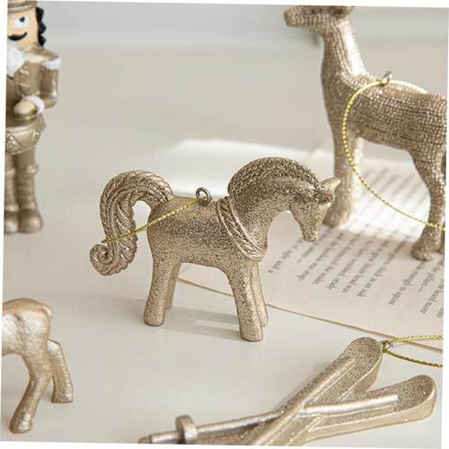 圣诞节Christmas decorations christmas tree fawn Pony pendant