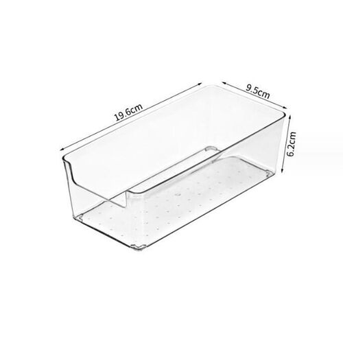Desktop Drawer Organizer Transparent Plastic Partition Tool