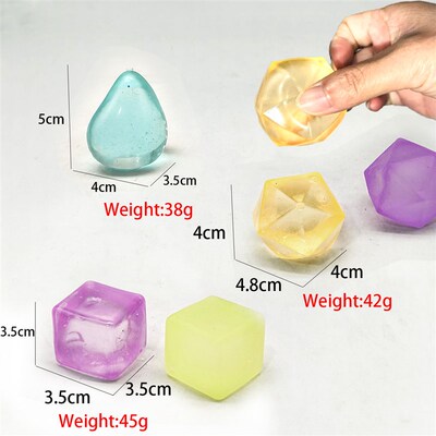 Water Drops Maltose Decompression Ball Pinch Le Ice Cube Dia