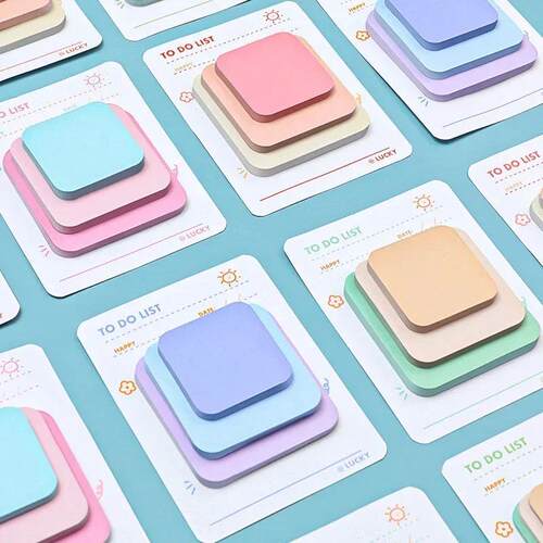 Cute Note, Color High-value Ins Wind Note Paper, Student Mes