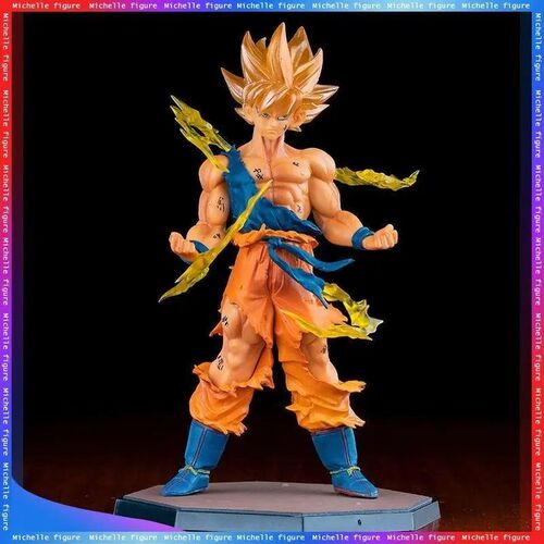 Hot Anime Dragon Ball Son Goku Super Saiyan Figure 17cm/6.69