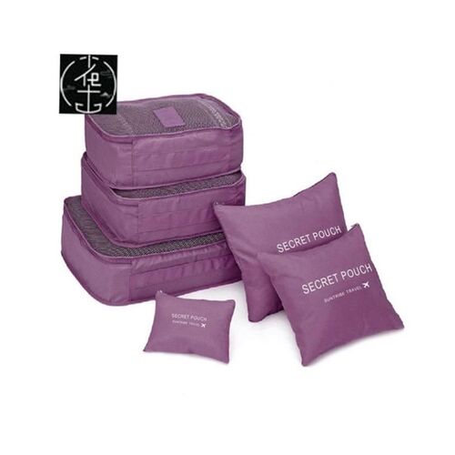 Local stock 6Pcs Waterproof Travel Bags Clothes  Luggage Org