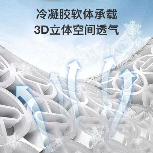 Cooling Gel Car Mat Car Gel Cooling Pad Soft Absorbs