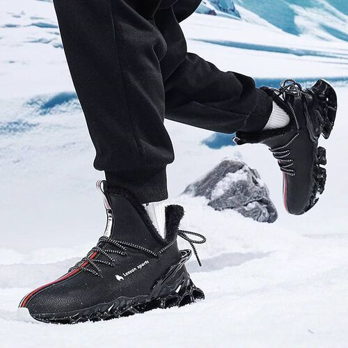 men boots 2024 New Winter Slippers Warm Men Shoes Waterproof