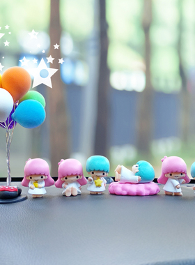 卡通创意可爱迷你子星汽车摆件公仔仪表中控台车载车内装饰用品