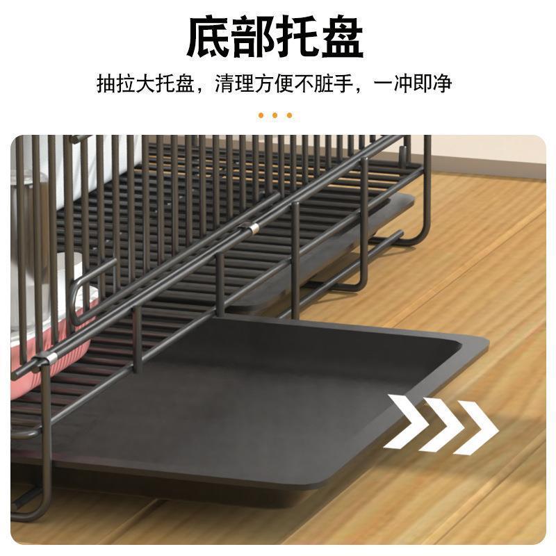 bird cage Domestic Cat Villa with toilet indoor large foldin图片