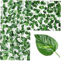 Artificial+Plants+Home+Decor+Green+Silk+Hanging+vines+Fake+L thumbnail 2