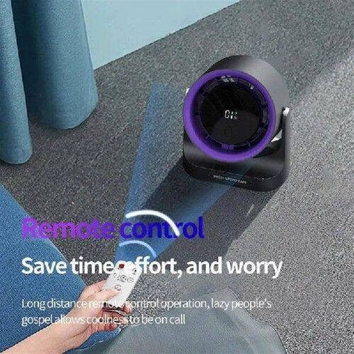 High-Speed Desk Fan Table Fans With LCD Screen