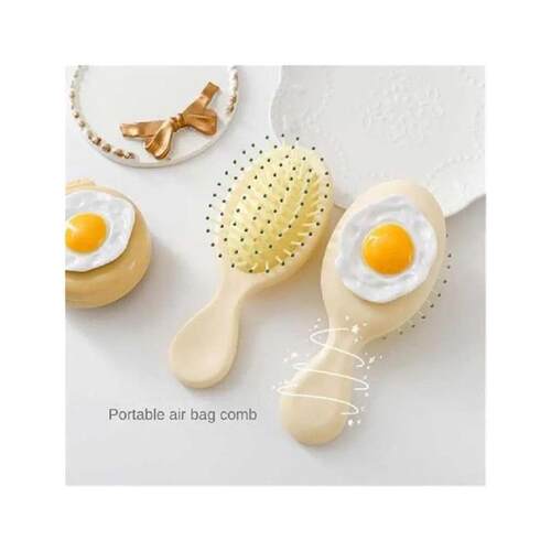 1~10PCS Colorful Portable Mini Folding Comb Massage Round