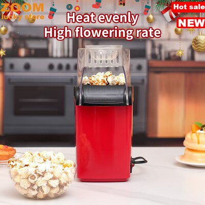 Popcorn maker Hot Air Popcorn Popper,Healthy and Delicious