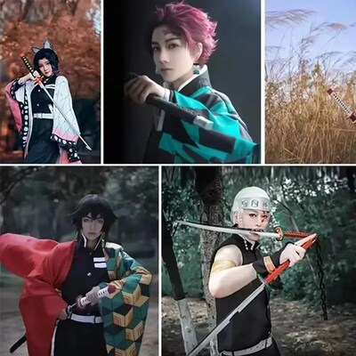 41in/104cm Demon Slayer Katana Anime Ninja Sword Demon Slaye