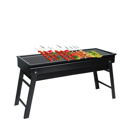 Barbecue stove charcoal stove  foldable grill picnic utensil