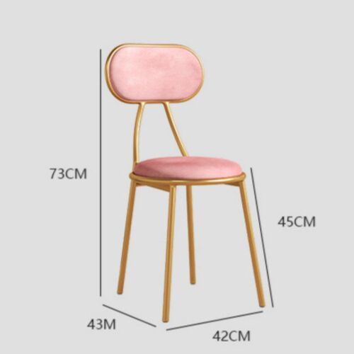 Nordic Dining Chair for Dining Room Home Backrest Furniture