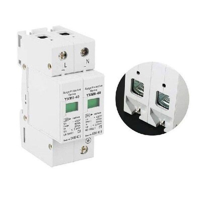 Arrester Device 220V 2P 40KA Photovoltaic House Surge