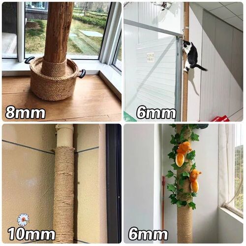 1mm-12mm Natural Jute Burlap Rope Cord String For Weddings B