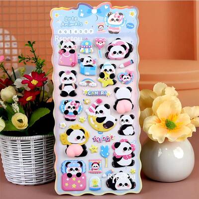 6pcs Funny Cute Animal Soft 3D Happy Pinched Buttocks