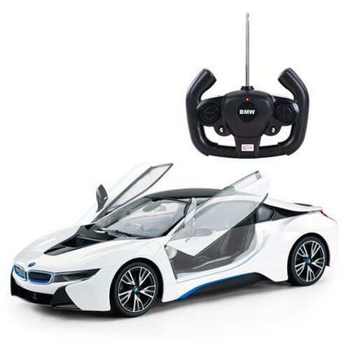 RC1/18 die-casting BMW i8 remote control car can open the do