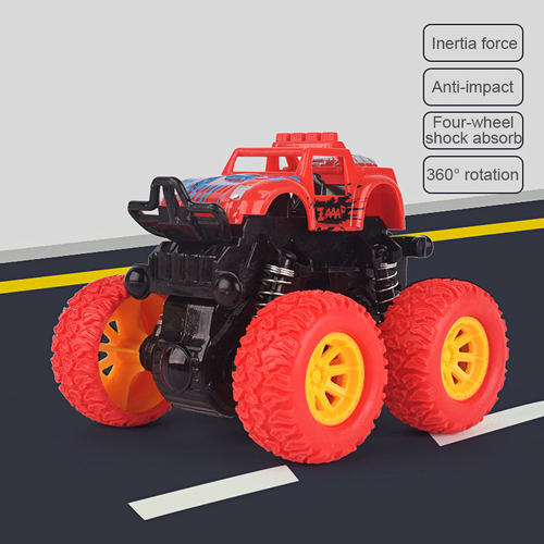 Kids Toy Big Four-wheel Monster Truck 360 Flipping Car