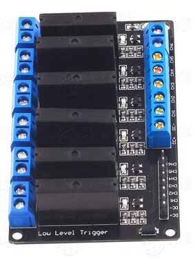 HY-M282 路固态继电器模块高低电平触发3V5VV2V负载V0V2