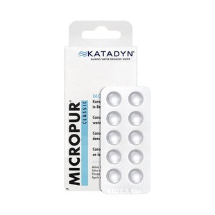 瑞士ktdyn康迪10年有效灾害家庭应急储备饮消毒灭菌净水片10粒