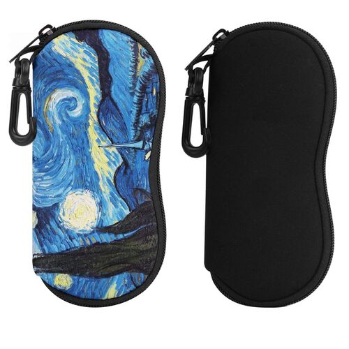 elt Clip Eyewear Glasses Storage Bag Portable Black Eye Case