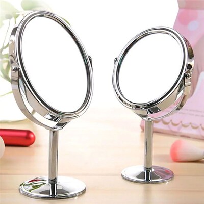 360 Rotatable Stand Makeup Mirror Desktop Double Cosmetic