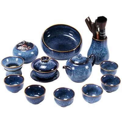 Chinese Kung Fu Tea Set glass Portable Teapot Set