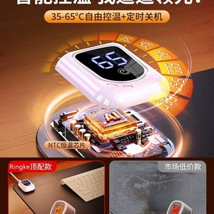 加热滑鼠垫超大发热暖桌垫电脑桌面办公室男智能恒温发热防水无味