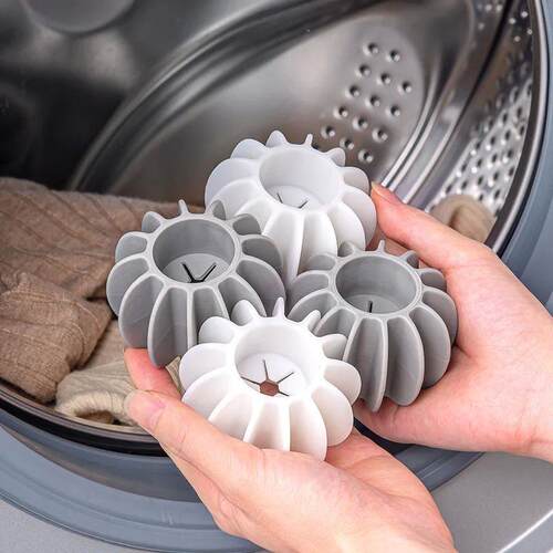 Silicone Magic Laundry Ball Reusable Clothes Hair Cleaning T