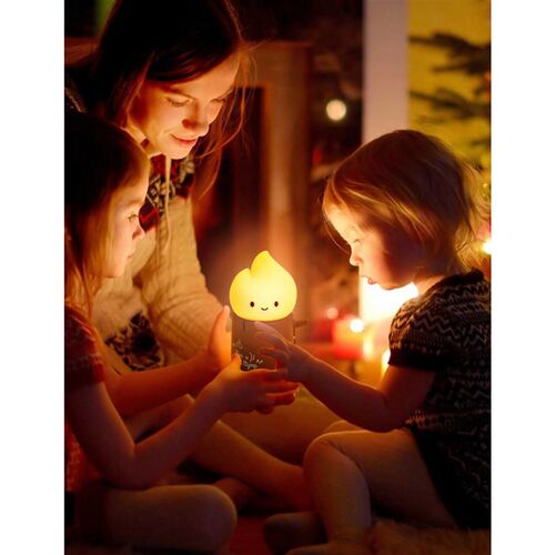 Flameless Candles Night Light Cute Kerosene Sleeping Nightli