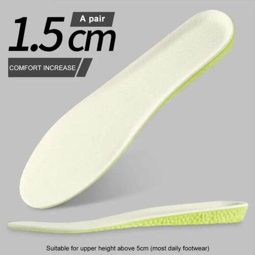 Height Increase Insole Boost Insoles Green Memory Foam Shoe