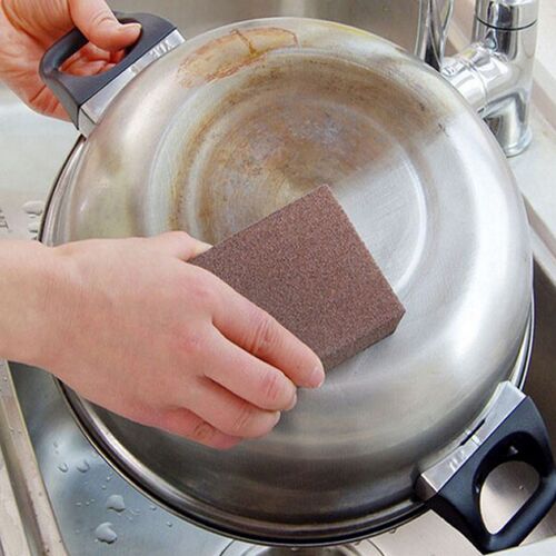 Diamond Sponge Magic Scrubber for Kitchen Pot Pan Cleaning D
