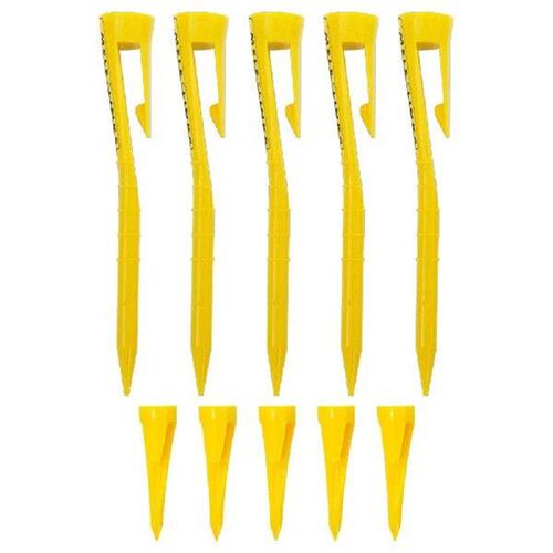 10 Pcs Golf Balls Holder Portable Plastic Golf Tees with