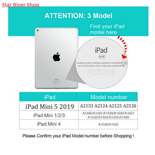 Case for ipad mini1 2 3 4 5  mini2 mini 3 mini4 mini 5 mini