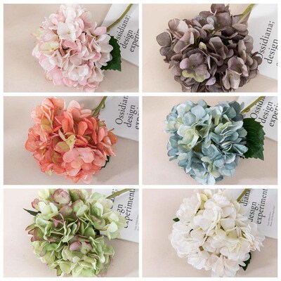 5pcs Artificial Peony Flowers Coffee Wedding Party Birthday