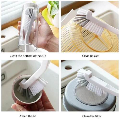 360 Degree Clean Narrow Brush Long Handle Fish Tank Straw Ba