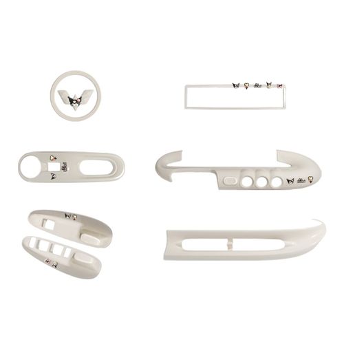 五菱缤果车内装饰中控屏幕显示框卡通女改装件仪表台内饰布置升级