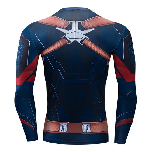 New The Endgame Captain 3D Gedruckt Cosplay Compression Prem
