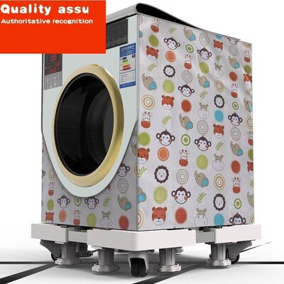 Storage rack waShing machine pad refrigerator Stand movement